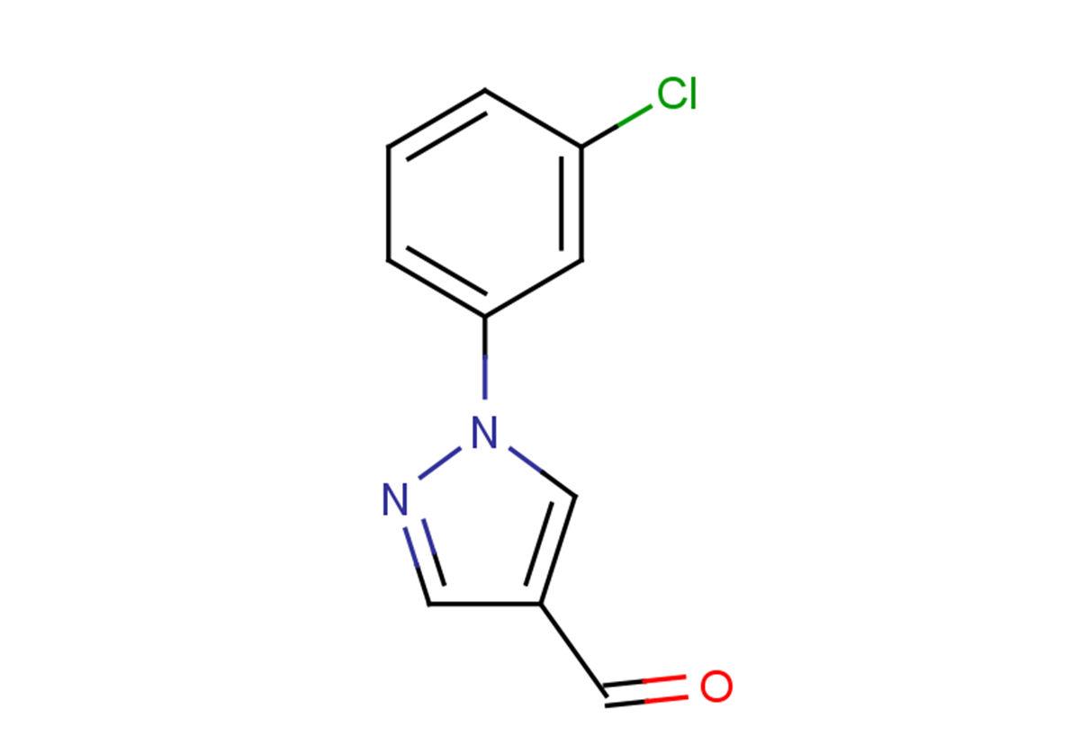 1-(3-chlorophenyl)-1H-pyrazole-4-carbaldehyde