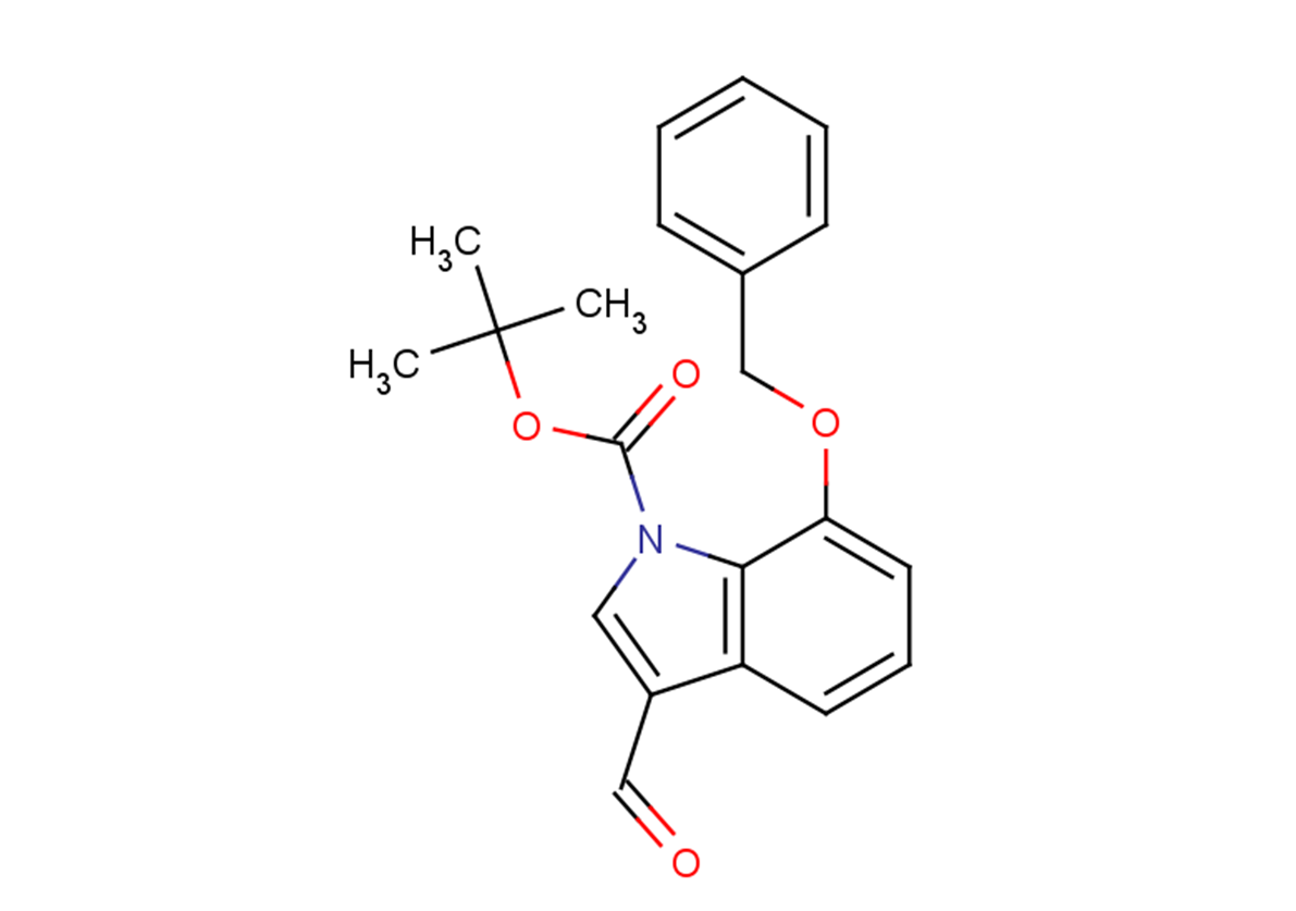tert-butyl 7-(benzyloxy)-3-formyl-1H-indole-1-carboxylate