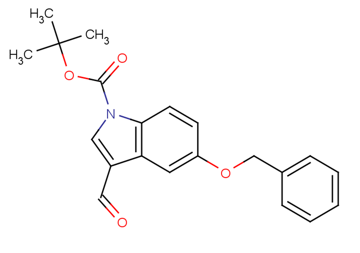 tert-butyl 5-(benzyloxy)-3-formyl-1H-indole-1-carboxylate