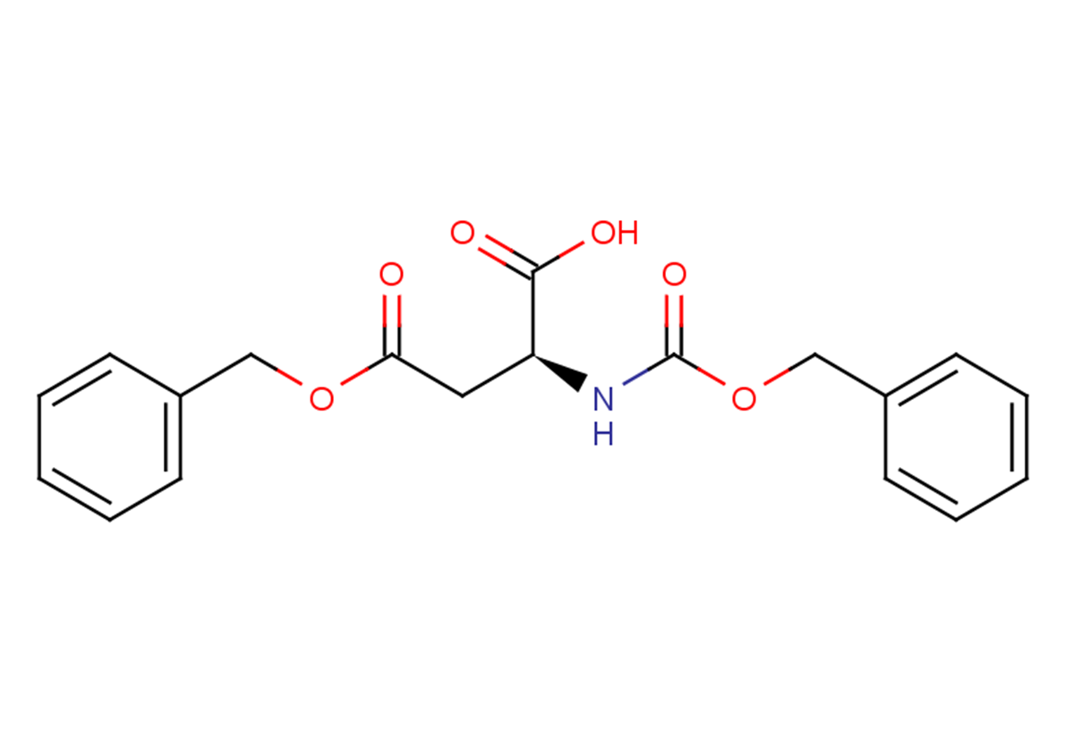 (2S)-4-(benzyloxy)-2-{[(benzyloxy)carbonyl]amino}-4-oxobutanoic acid