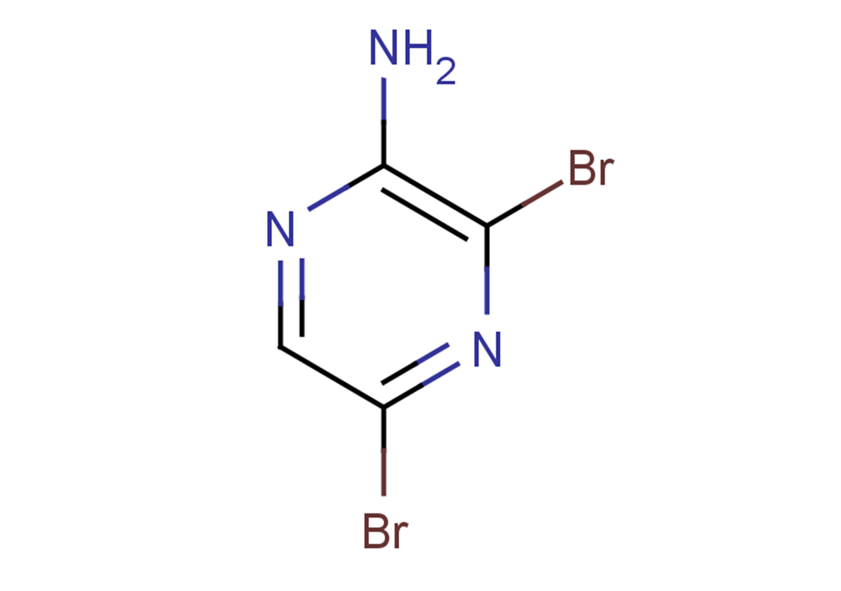 3,5-dibromopyrazin-2-amine