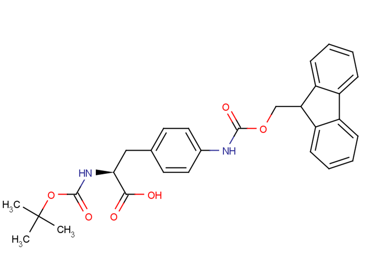(2S)-2-{[(tert-butoxy)carbonyl]amino}-3-(4-{[(9H-fluoren-9-ylmethoxy)carbonyl]amino}phenyl)propanoic acid