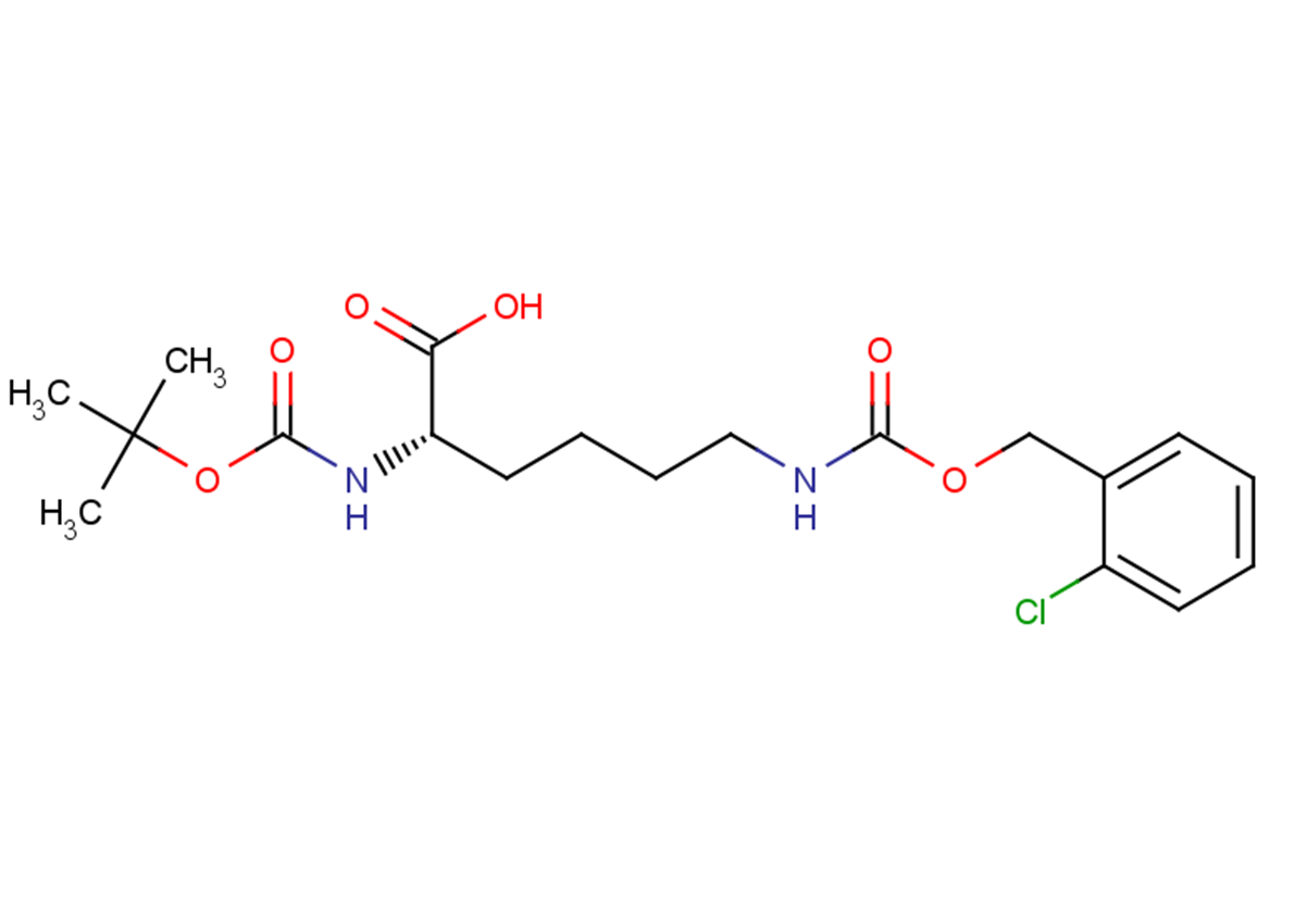 (2S)-2-{[(tert-butoxy)carbonyl]amino}-6-({[(2-chlorophenyl)methoxy]carbonyl}amino)hexanoic acid