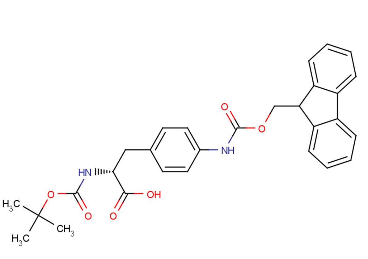 (2R)-2-{[(tert-butoxy)carbonyl]amino}-3-(4-{[(9H-fluoren-9-ylmethoxy)carbonyl]amino}phenyl)propanoic acid