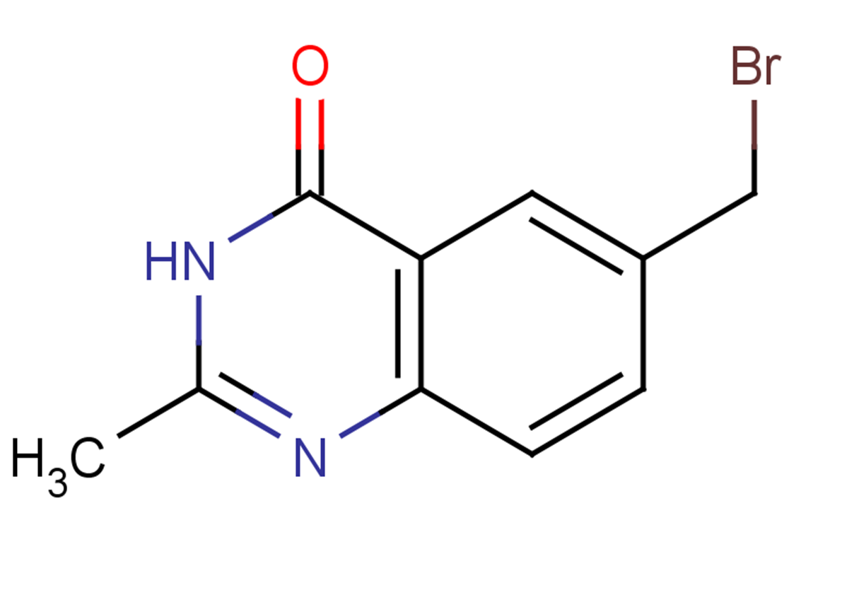 6-(bromomethyl)-2-methyl-3,4-dihydroquinazolin-4-one