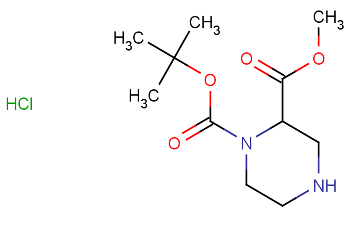 1-tert-butyl 2-methyl piperazine-1,2-dicarboxylate hydrochloride