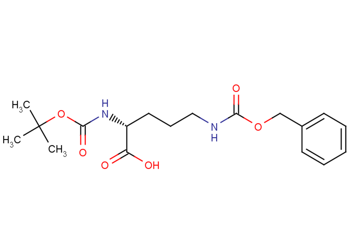 (2R)-5-{[(benzyloxy)carbonyl]amino}-2-{[(tert-butoxy)carbonyl]amino}pentanoic acid