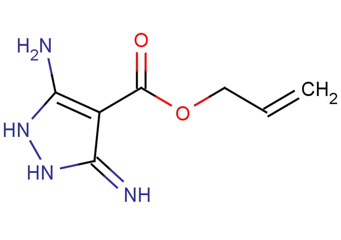 prop-2-en-1-yl 5-amino-3-imino-2,3-dihydro-1H-pyrazole-4-carboxylate
