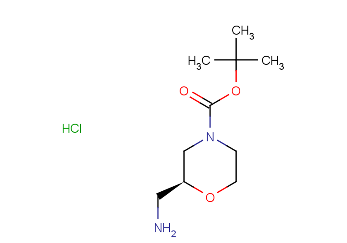 tert-butyl (2S)-2-(aminomethyl)morpholine-4-carboxylate hydrochloride