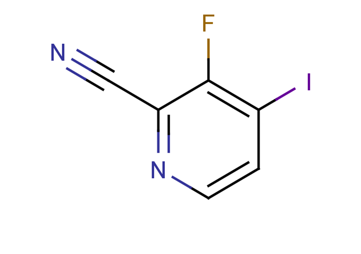 3-fluoro-4-iodopyridine-2-carbonitrile