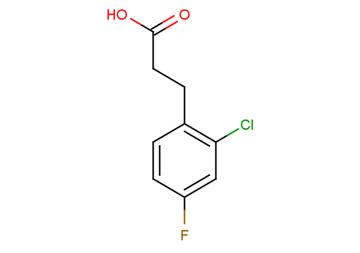 3-(2-chloro-4-fluorophenyl)propanoic acid