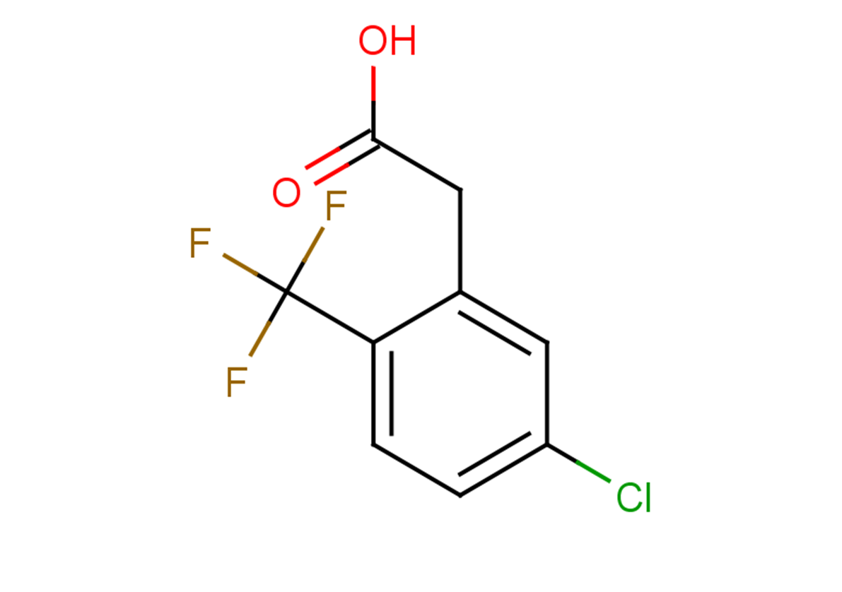 2-[5-chloro-2-(trifluoromethyl)phenyl]acetic acid