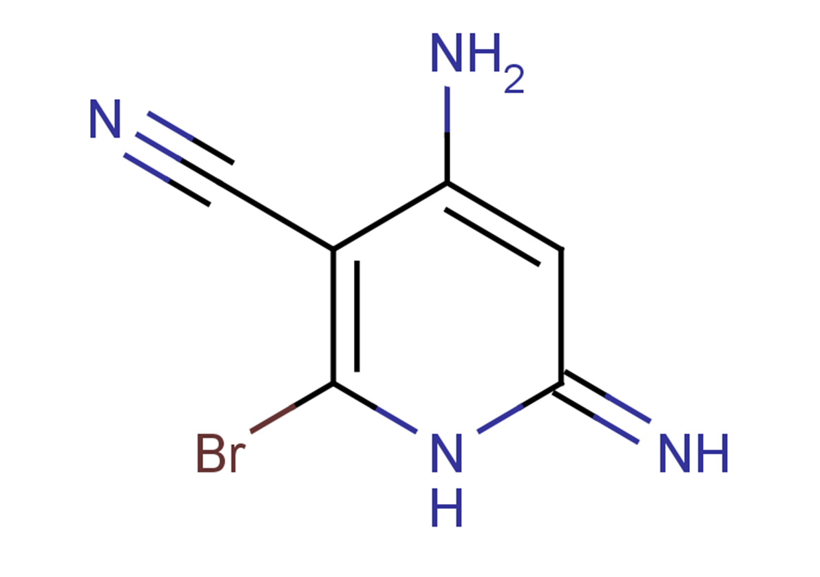 4-amino-2-bromo-6-imino-1,6-dihydropyridine-3-carbonitrile