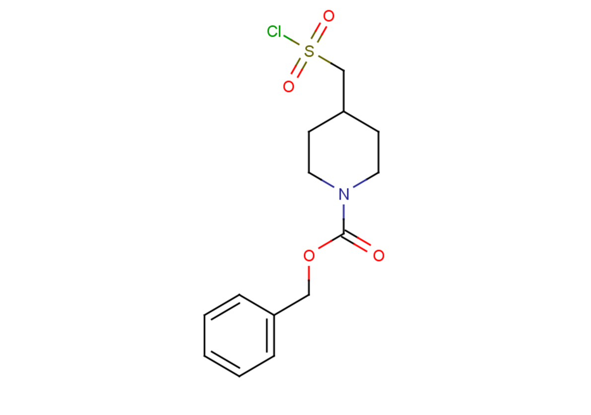 benzyl 4-[(chlorosulfonyl)methyl]piperidine-1-carboxylate