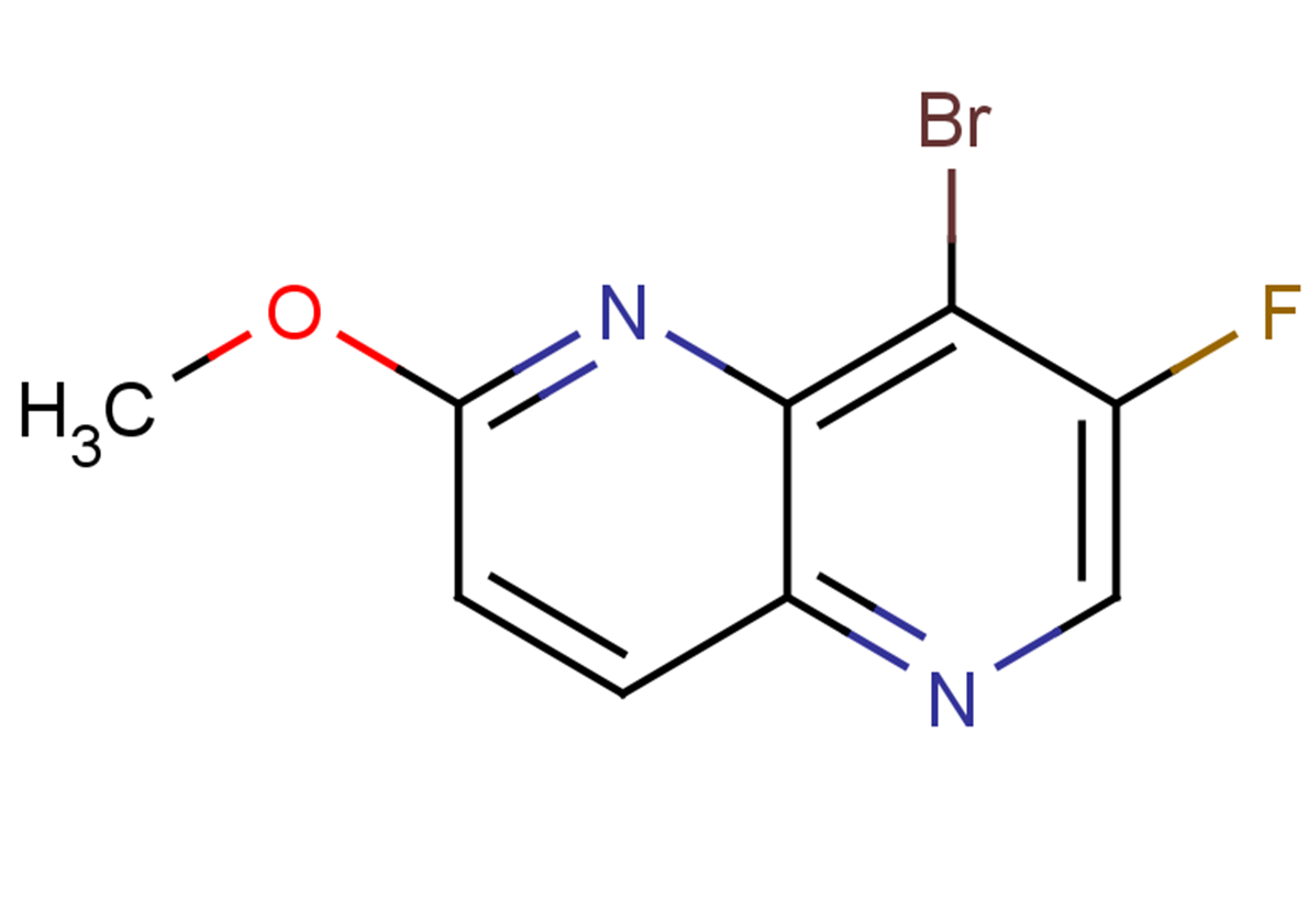 8-bromo-7-fluoro-2-methoxy-1,5-naphthyridine
