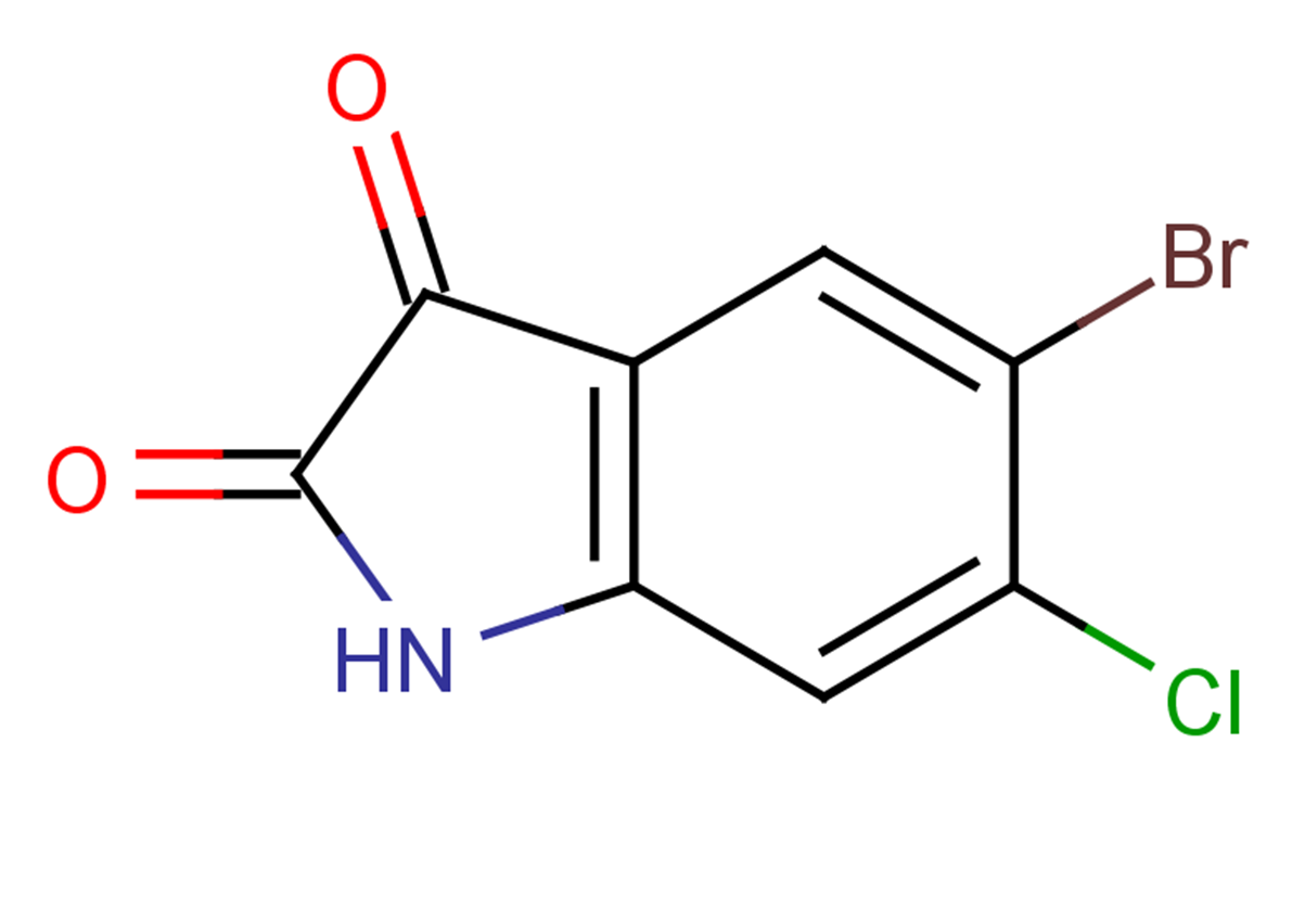 5-bromo-6-chloro-2,3-dihydro-1H-indole-2,3-dione
