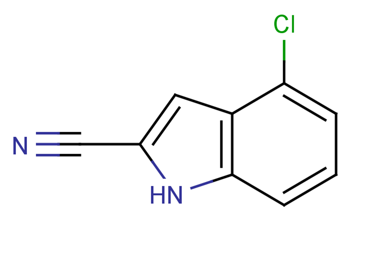 4-chloro-1H-indole-2-carbonitrile