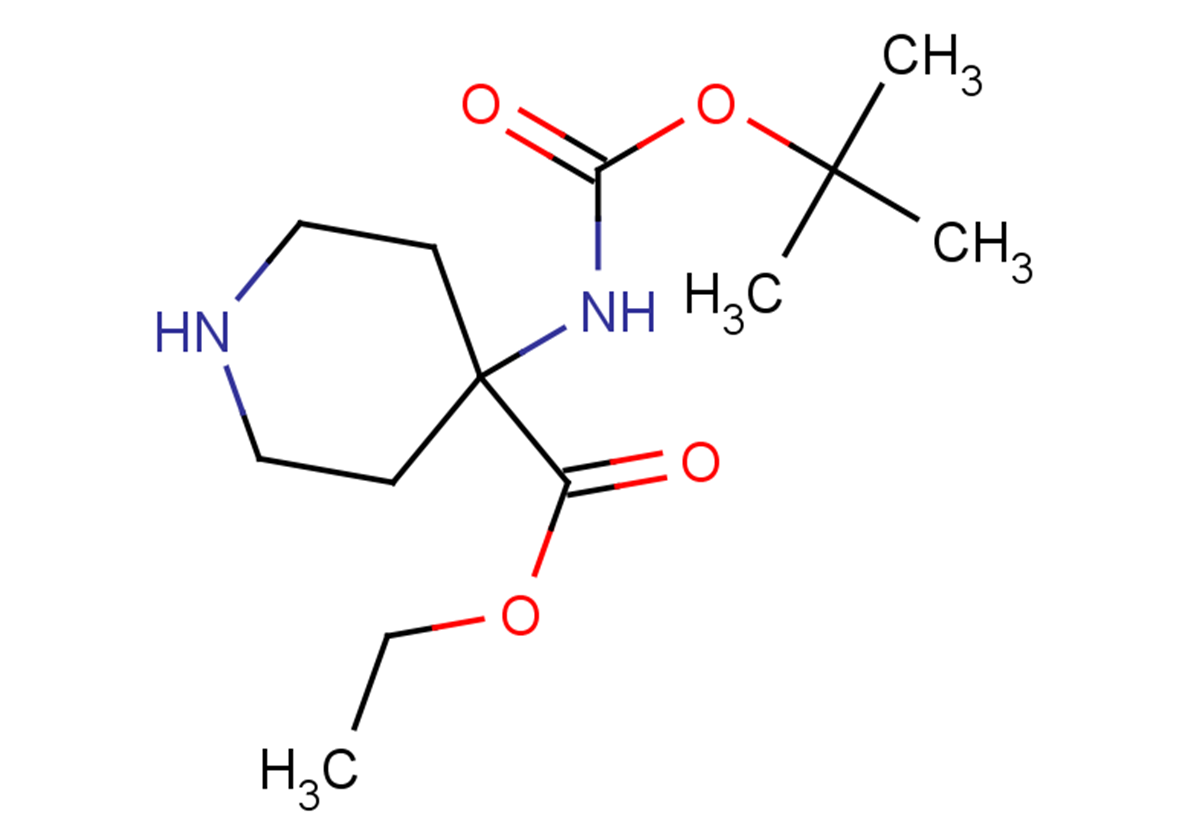 ethyl 4-{[(tert-butoxy)carbonyl]amino}piperidine-4-carboxylate