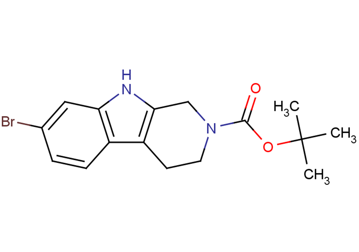 tert-butyl 7-bromo-1H,2H,3H,4H,9H-pyrido[3,4-b]indole-2-carboxylate