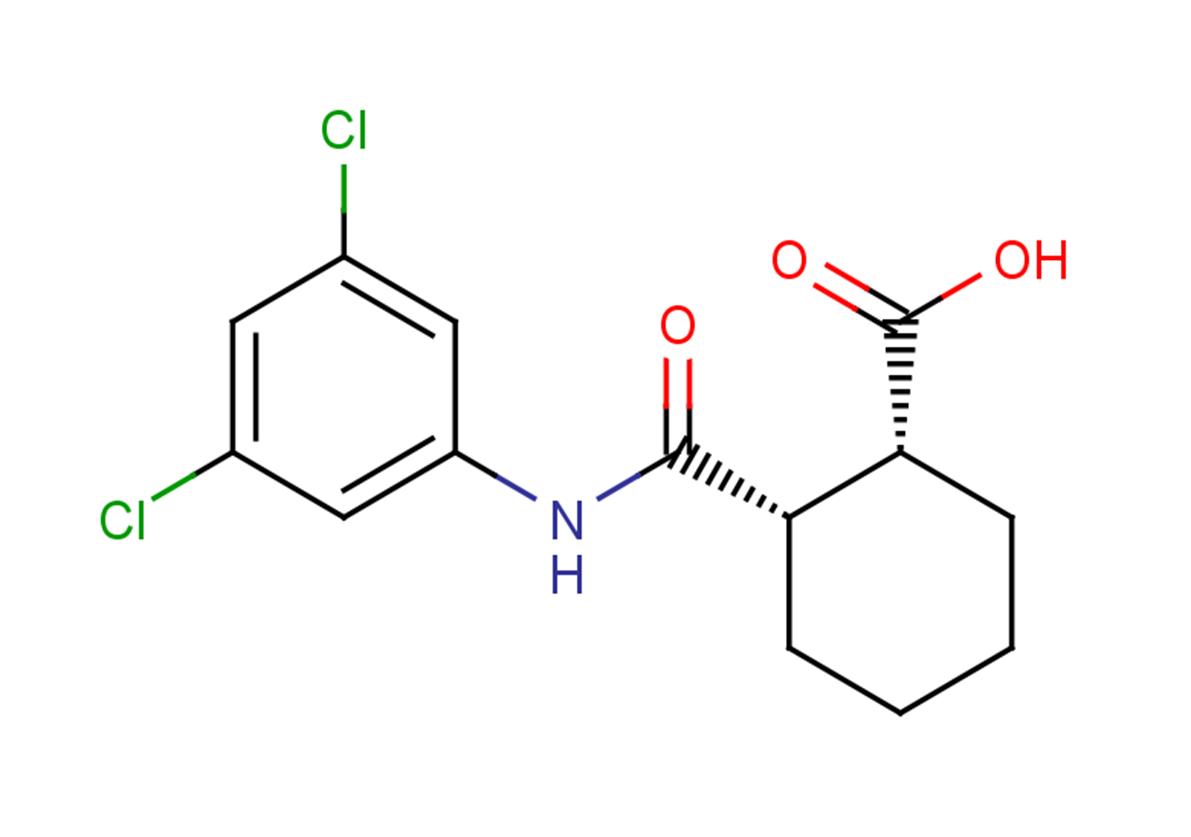 (1R,2S)-2-[(3,5-dichlorophenyl)carbamoyl]cyclohexane-1-carboxylic acid