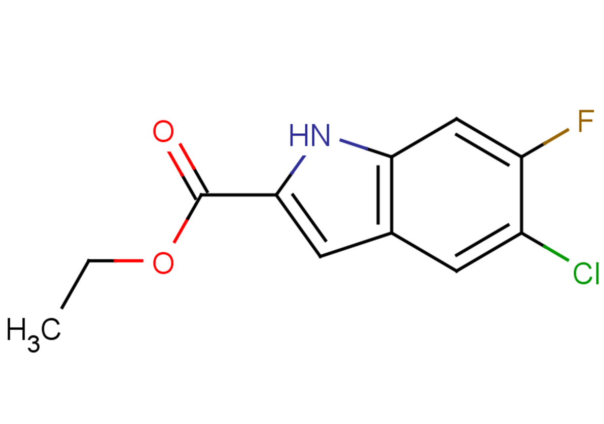 ethyl 5-chloro-6-fluoro-1H-indole-2-carboxylate