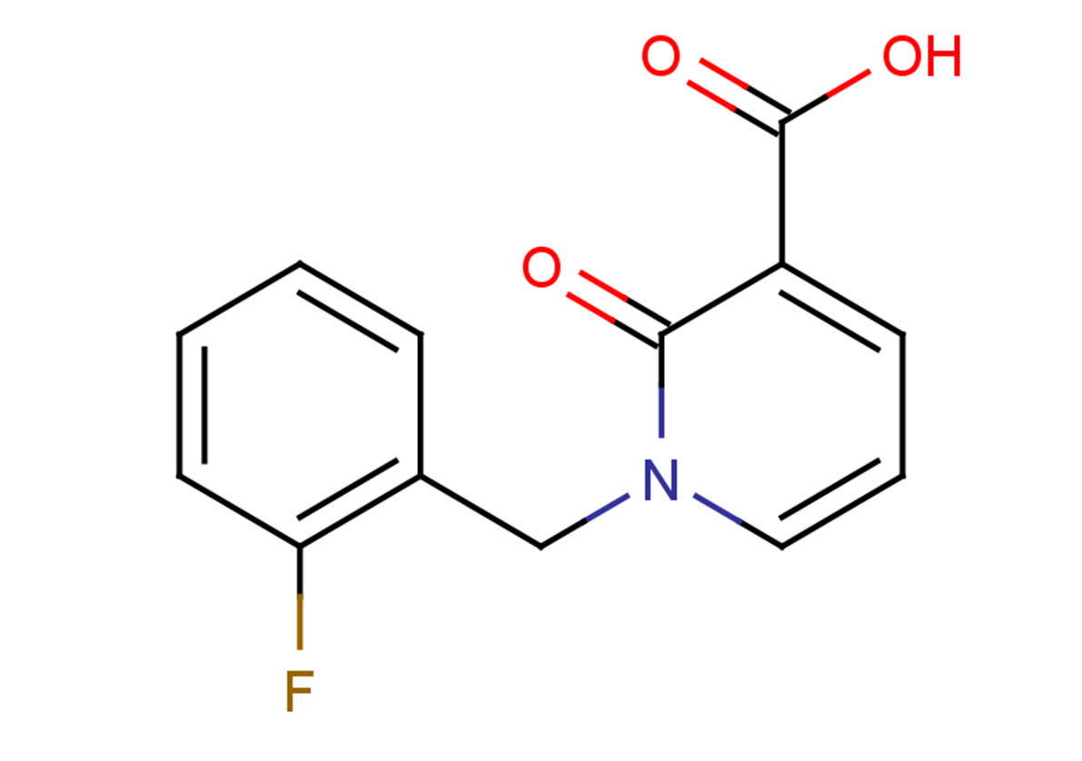 1-[(2-fluorophenyl)methyl]-2-oxo-1,2-dihydropyridine-3-carboxylic acid
