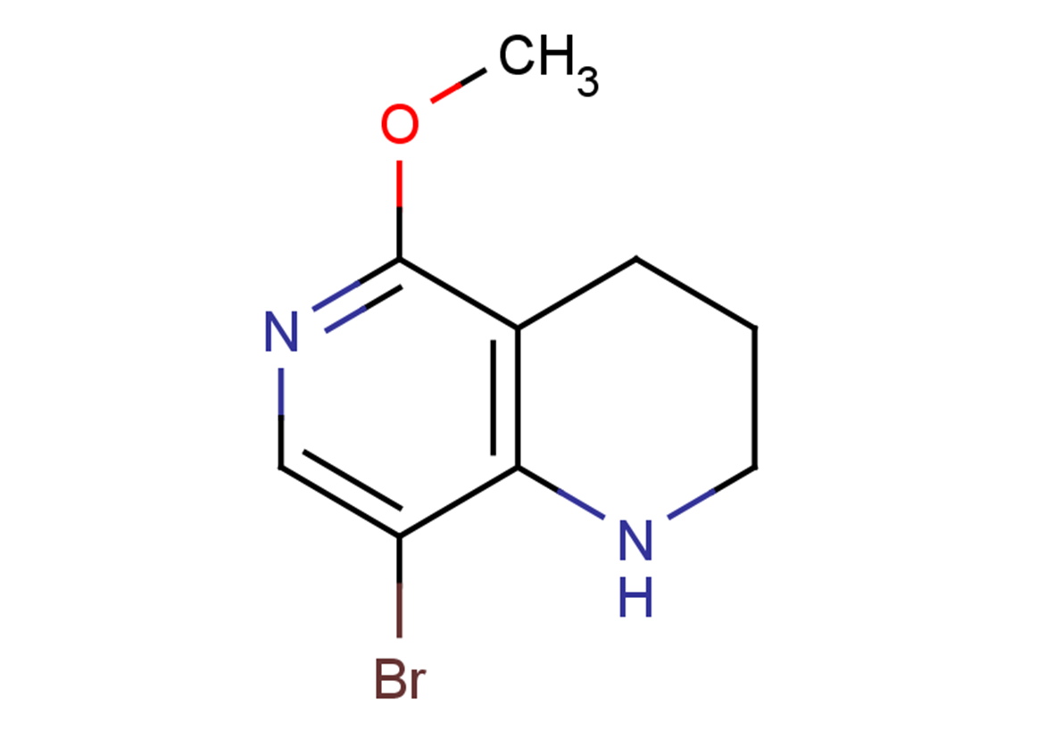 8-bromo-5-methoxy-1,2,3,4-tetrahydro-1,6-naphthyridine