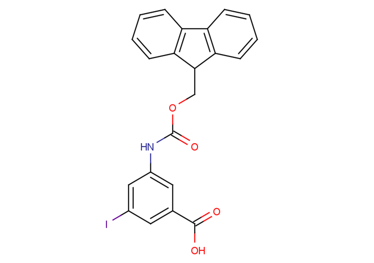 3-{[(9H-fluoren-9-ylmethoxy)carbonyl]amino}-5-iodobenzoic acid
