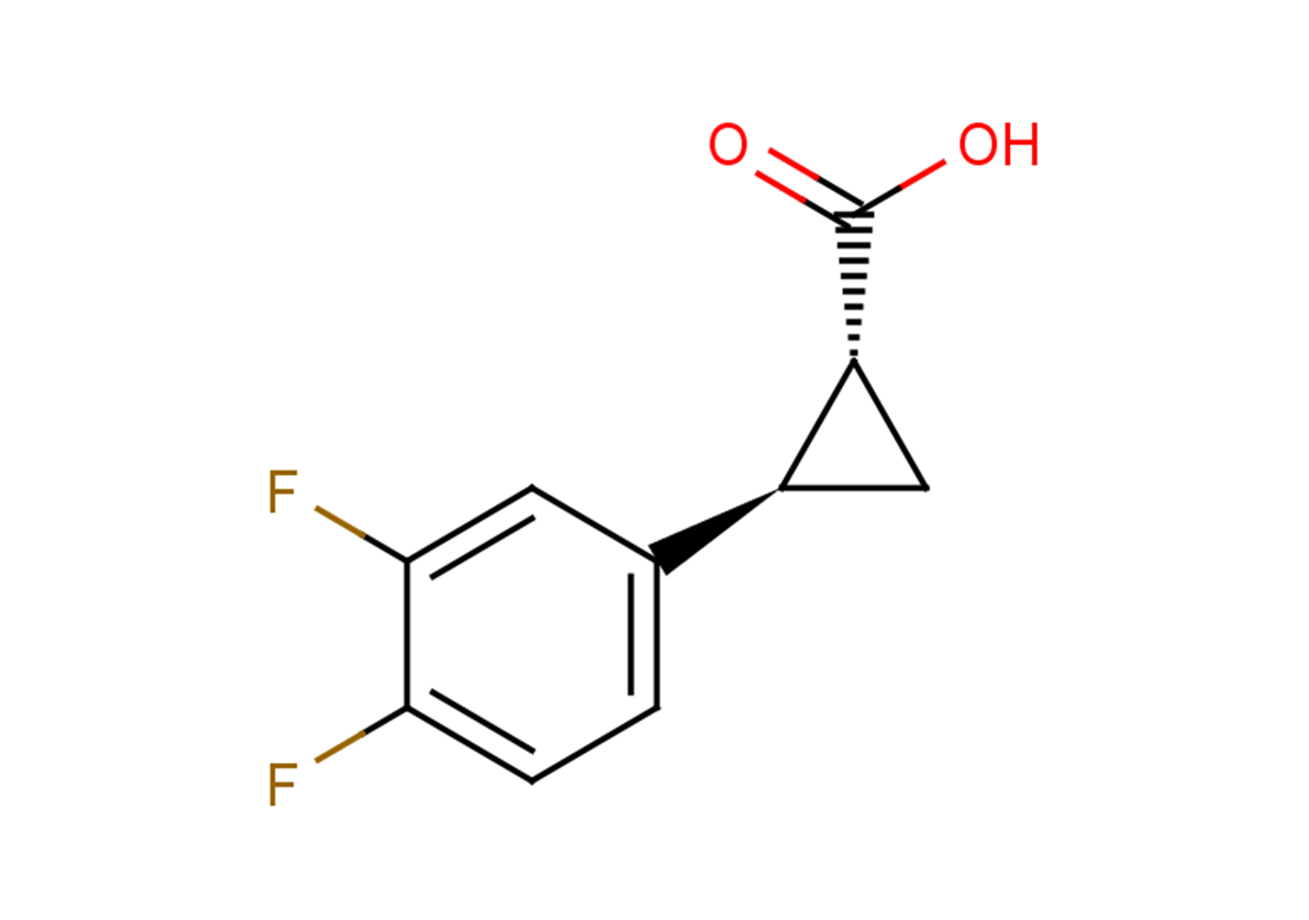 (1R,2R)-2-(3,4-difluorophenyl)cyclopropane-1-carboxylic acid