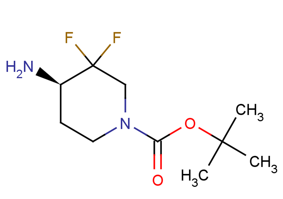 tert-butyl (4R)-4-amino-3,3-difluoropiperidine-1-carboxylate