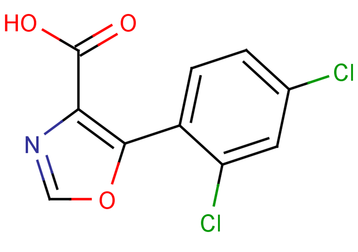 5-(2,4-dichlorophenyl)-1,3-oxazole-4-carboxylic acid