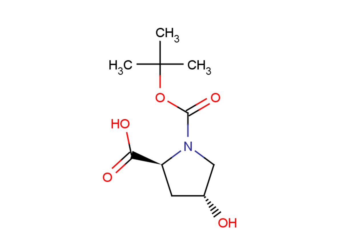 (2S,4R)-1-[(tert-butoxy)carbonyl]-4-hydroxypyrrolidine-2-carboxylic acid