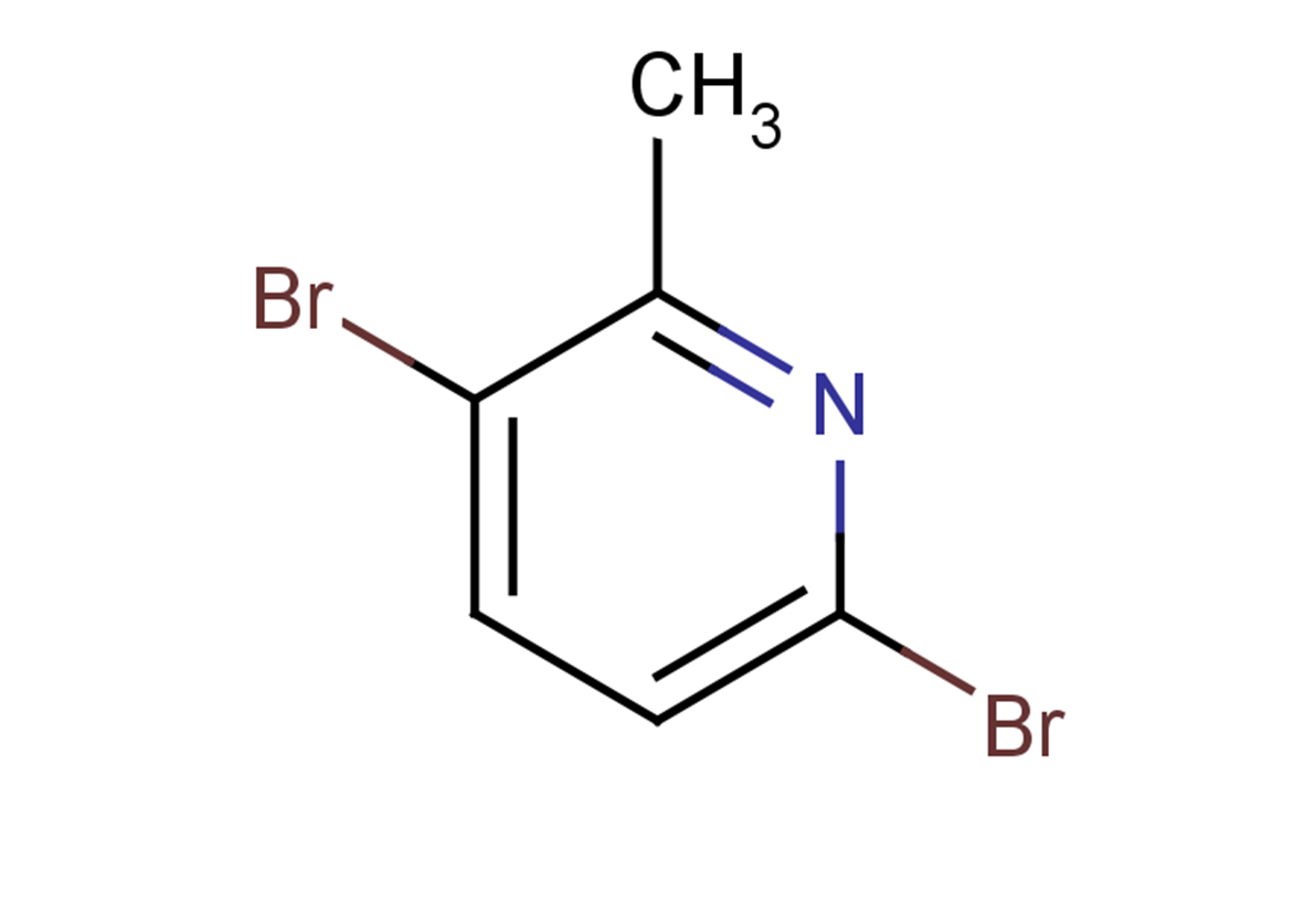3,6-dibromo-2-methylpyridine