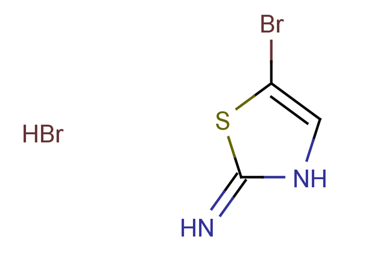 5-bromo-2,3-dihydro-1,3-thiazol-2-imine hydrobromide