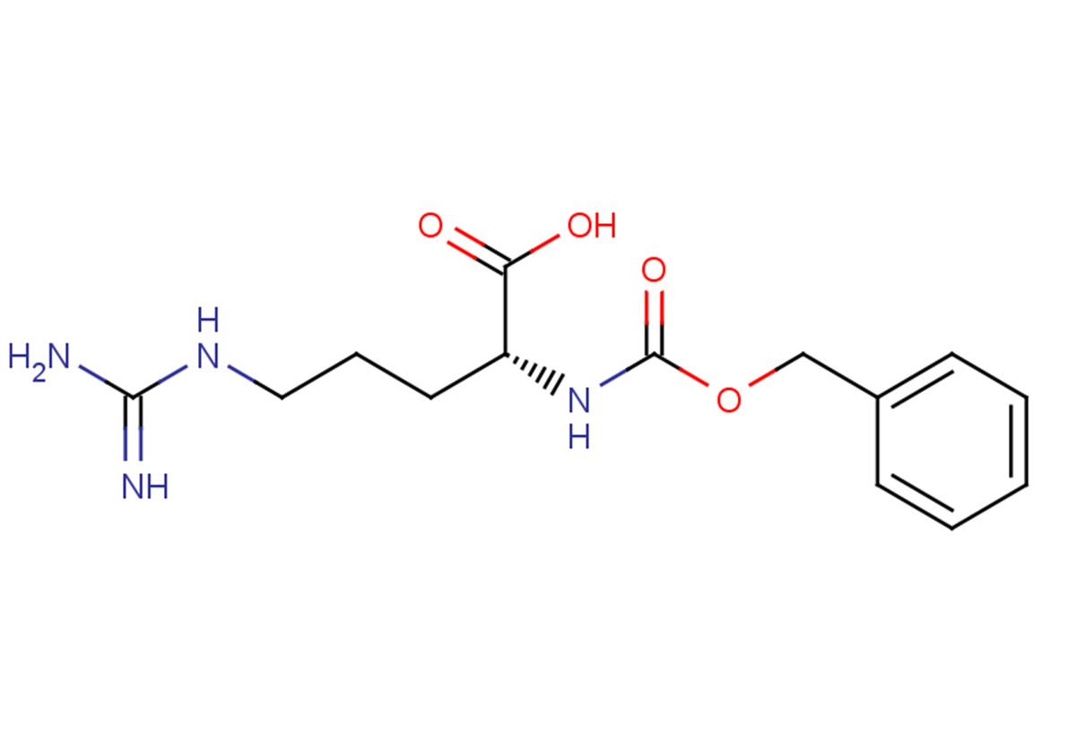(2R)-2-{[(benzyloxy)carbonyl]amino}-5-carbamimidamidopentanoic acid