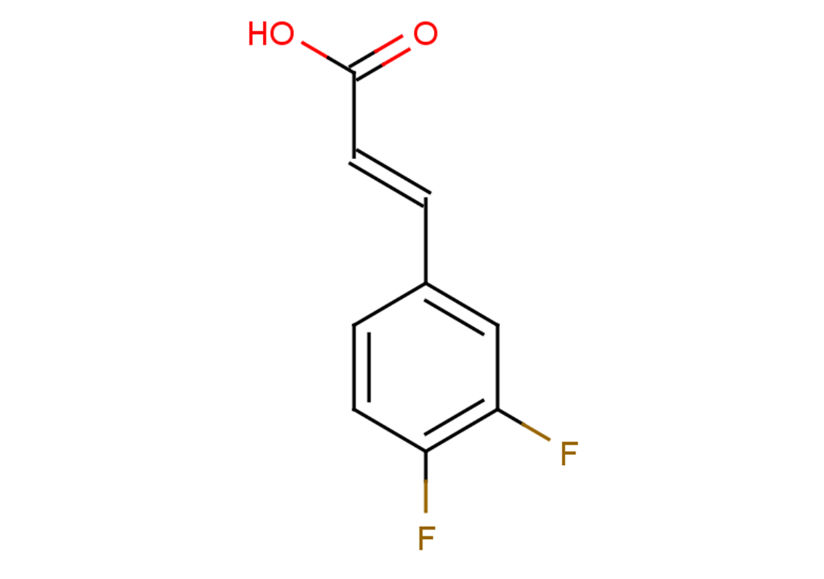 (2E)-3-(3,4-difluorophenyl)prop-2-enoic acid