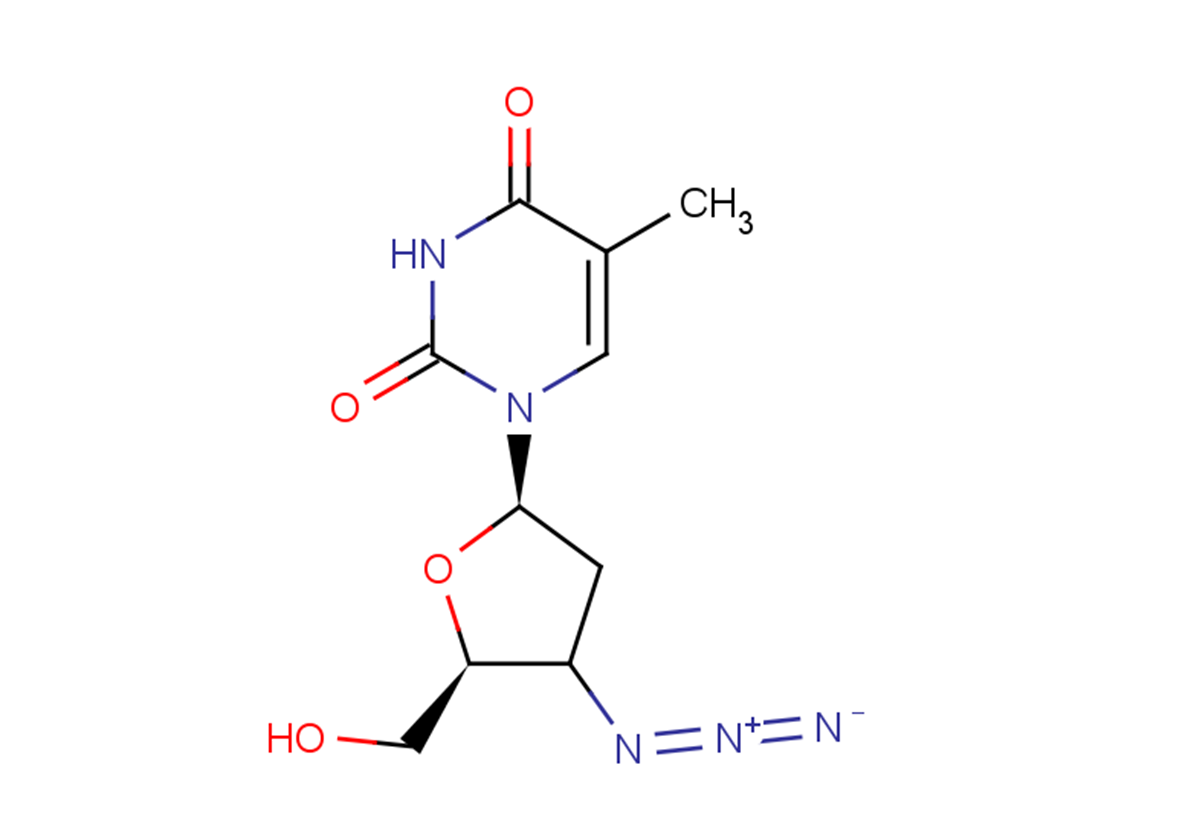 1-[(2R,5S)-4-azido-5-(hydroxymethyl)oxolan-2-yl]-5-methyl-1,2,3,4-tetrahydropyrimidine-2,4-dione