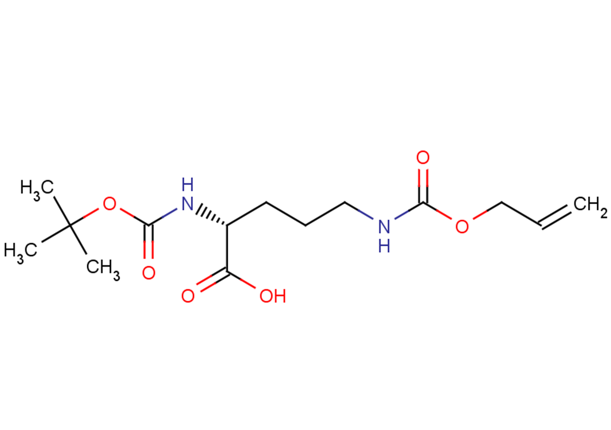 (2R)-2-{[(tert-butoxy)carbonyl]amino}-5-{[(prop-2-en-1-yloxy)carbonyl]amino}pentanoic acid
