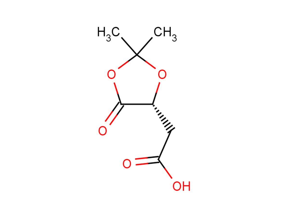 2-[(4R)-2,2-dimethyl-5-oxo-1,3-dioxolan-4-yl]acetic acid