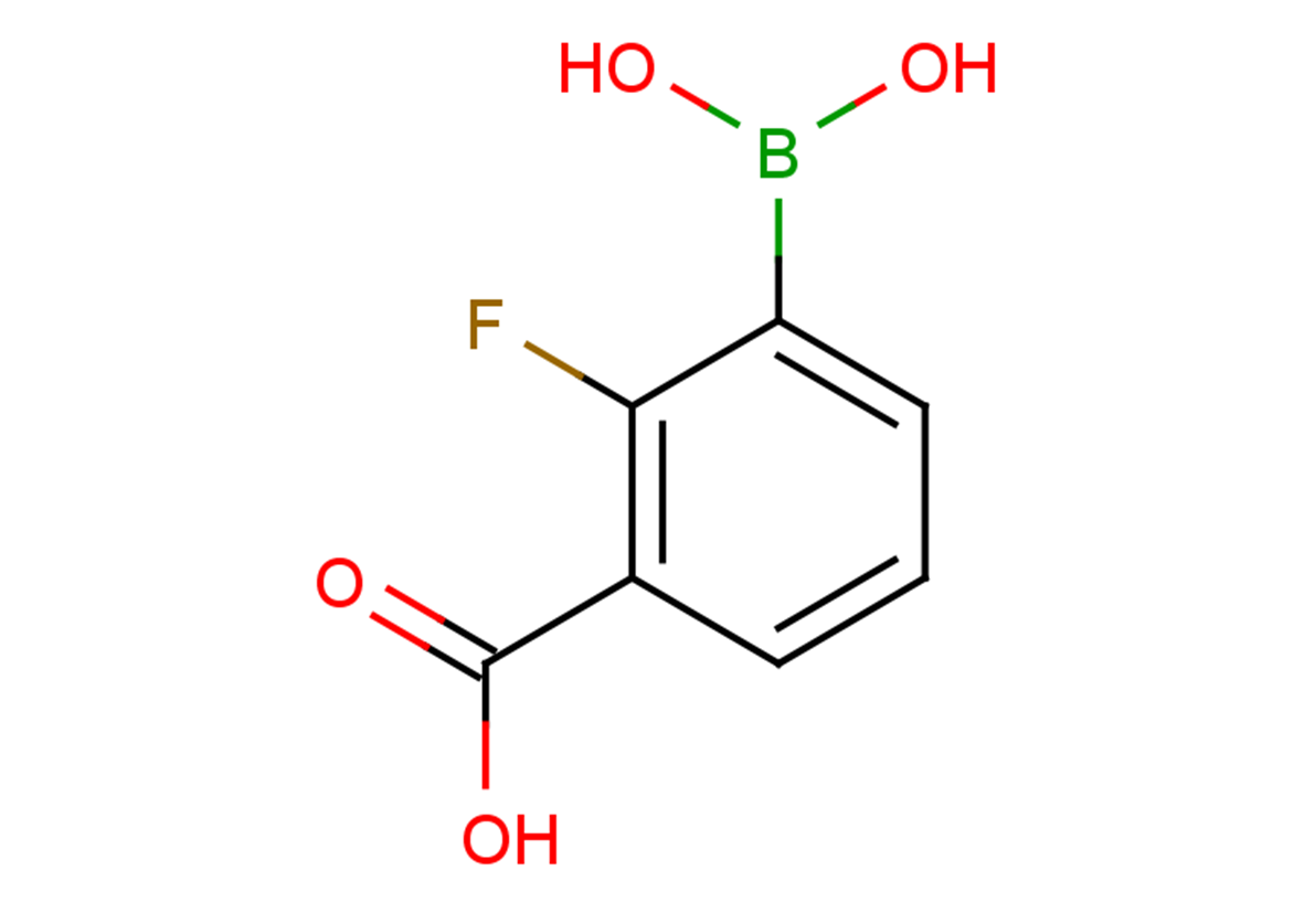 3-(dihydroxyboranyl)-2-fluorobenzoic acid
