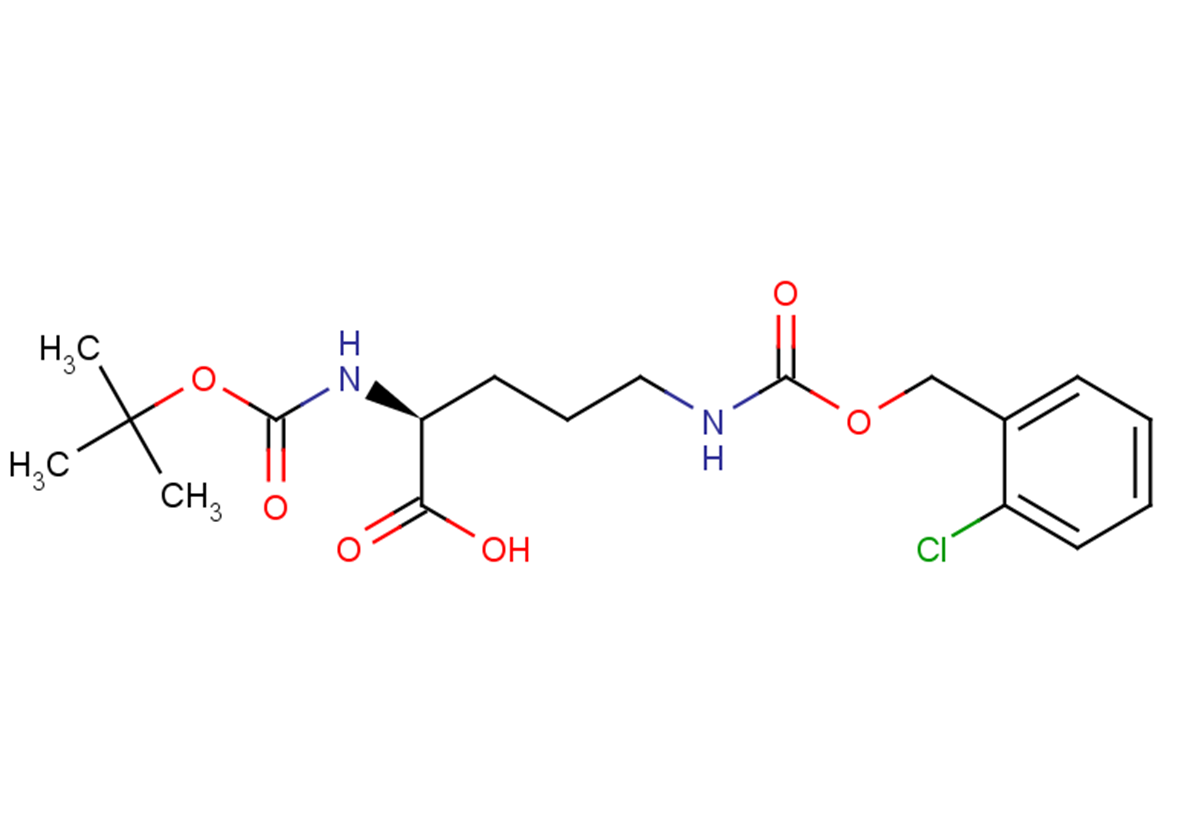 (2S)-2-{[(tert-butoxy)carbonyl]amino}-5-({[(2-chlorophenyl)methoxy]carbonyl}amino)pentanoic acid