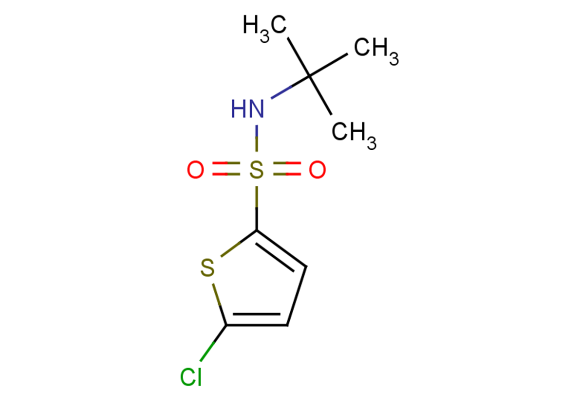 N-tert-butyl-5-chlorothiophene-2-sulfonamide