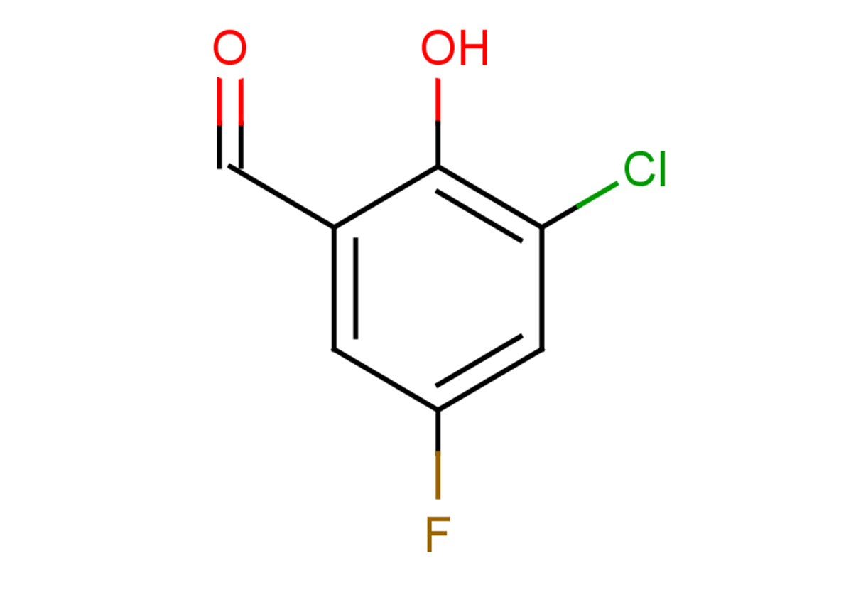 3-chloro-5-fluoro-2-hydroxybenzaldehyde