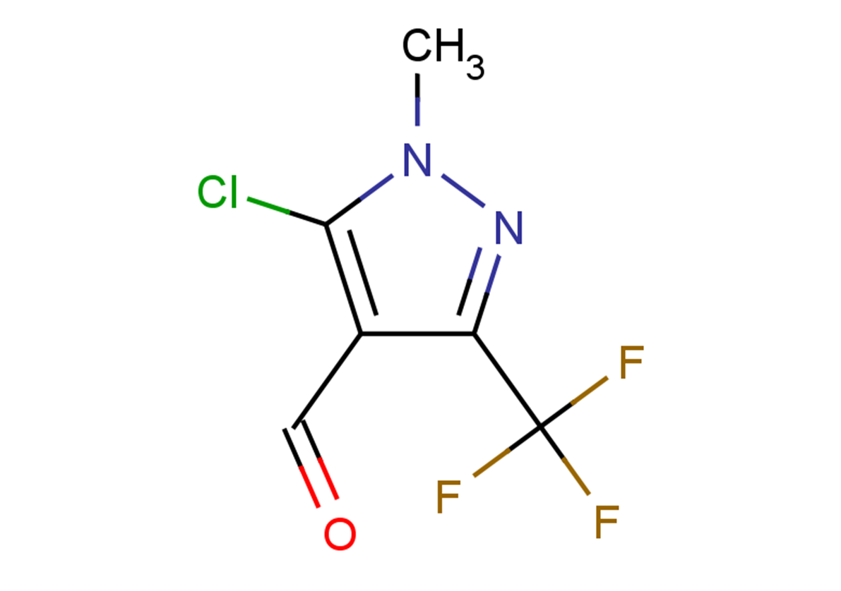 5-chloro-1-methyl-3-(trifluoromethyl)-1H-pyrazole-4-carbaldehyde