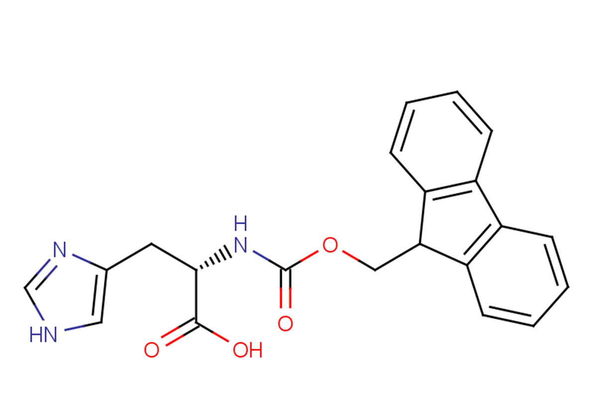 (2S)-2-{[(9H-fluoren-9-ylmethoxy)carbonyl]amino}-3-(1H-imidazol-4-yl)propanoic acid