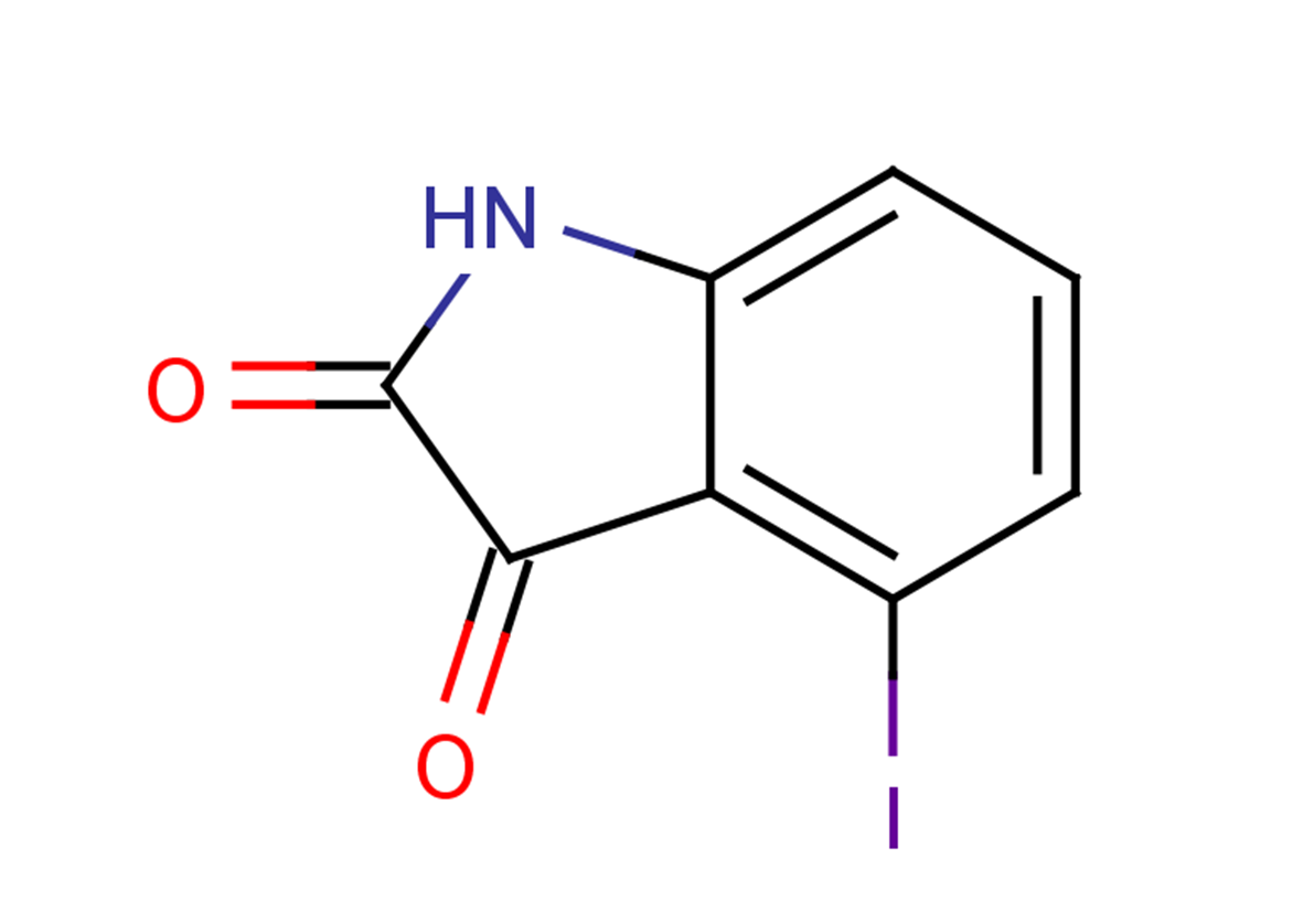 4-iodo-2,3-dihydro-1H-indole-2,3-dione
