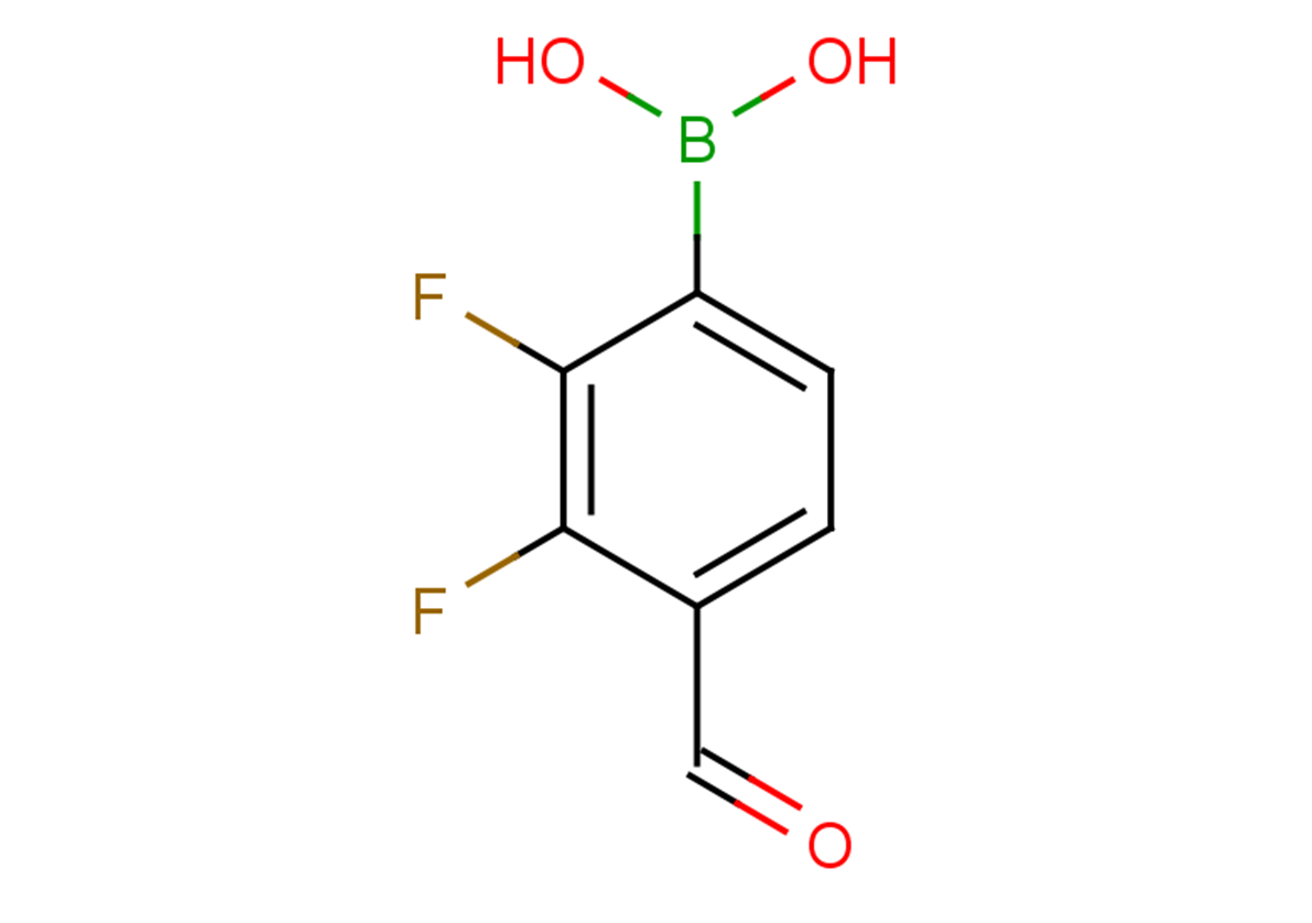 4-(dihydroxyboranyl)-2,3-difluorobenzaldehyde