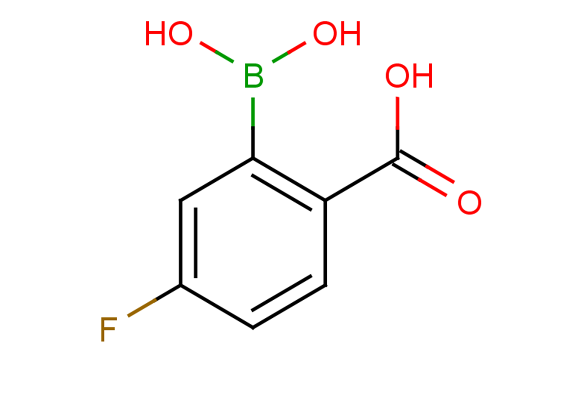 2-(dihydroxyboranyl)-4-fluorobenzoic acid