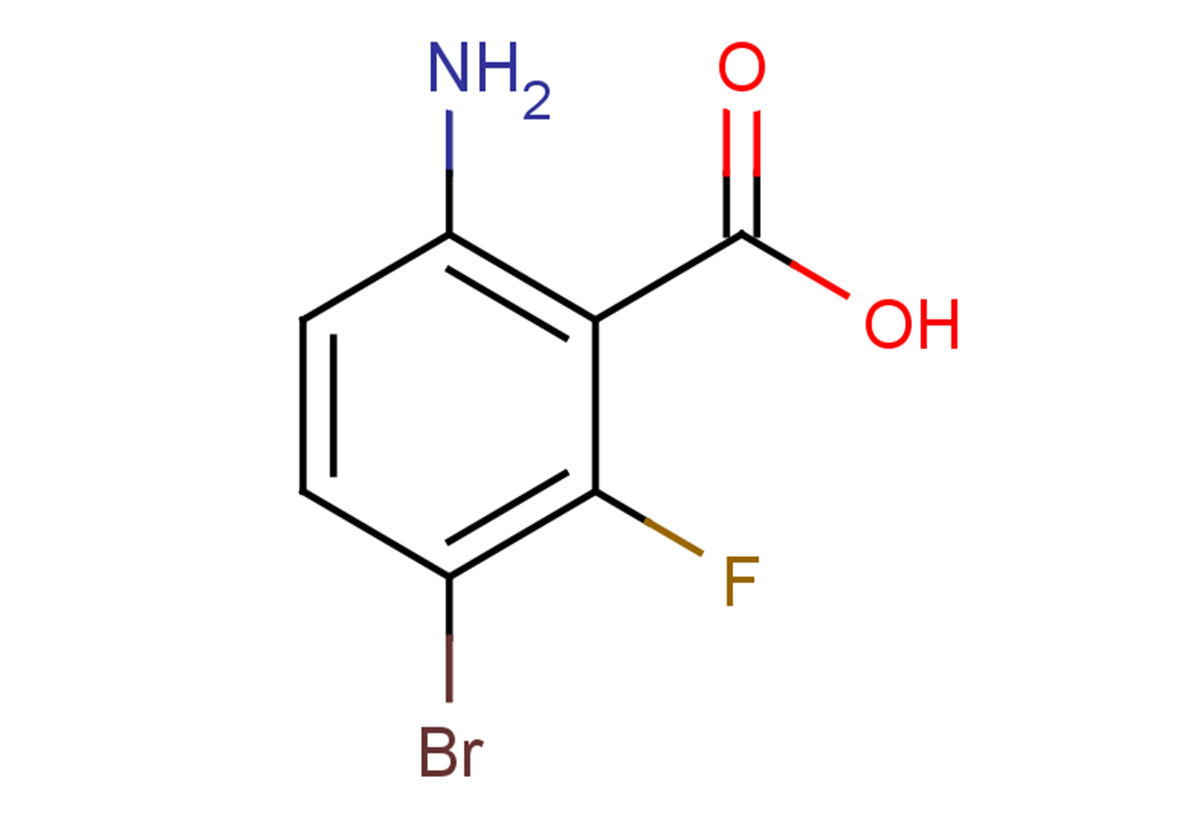 6-amino-3-bromo-2-fluorobenzoic acid