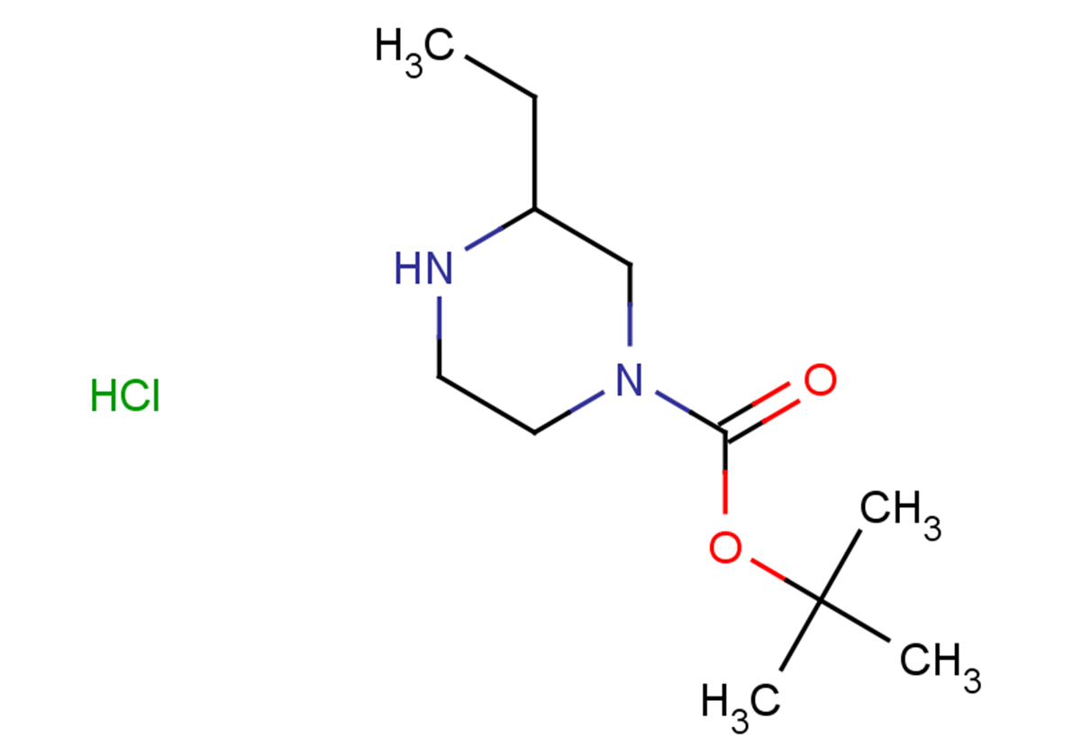 tert-butyl 3-ethylpiperazine-1-carboxylate hydrochloride